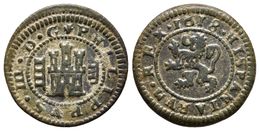 FELIPE III. 4 Maravedís. 1618. Segovia. Cal-823; J.S. D-257. Ae. 3g. MBC+. - Other & Unclassified