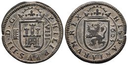 FELIPE III. 8 Maravedís. 1603. Segovia. Cal-761. Ae. 6,48g. MBC+. - Other & Unclassified