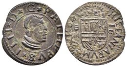 FELIPE IV. 16 Maravedís. 1664. Valladolid M. Cal-1674; J.S. M-820. Ae. 4,00g. MBC+. Escasa. - Otros & Sin Clasificación