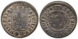 FELIPE V. 4 Maravedís. 1743. Segovia. Cal-1994. Ae. 6,04g. MBC-. - Other & Unclassified