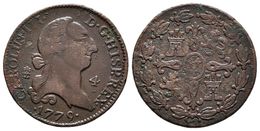 CARLOS III. 4 Maravedís. 1779. Segovia. Cal-1905. Ae. 5,32g. MBC-/BC+. - Other & Unclassified