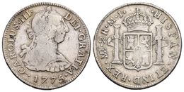 CARLOS III. 2 Reales. 1775. Lima MJ. Cal-1270. Ar. 6,69g. MBC-. - Otros & Sin Clasificación