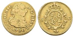 CARLOS III. 1/2 Escudo. 1788. Sevilla C. Cal-808. Au. 1,71g. BC+/MBC. - Other & Unclassified