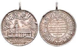 ALEMANIA. Regensburg. Medalla De La Inaguración De La Iglesia De La Trinidad. 1627. A/ Iglesia De La Trinidad. R/ Escudo - Other & Unclassified