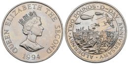 ALDERNEY. 2 Pounds. 1994. Km#7. Ar. 28,32g. PROOF. - Other & Unclassified