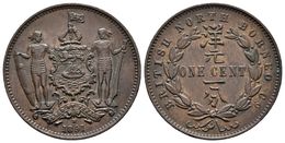 BORNEO DEL NORTE. 1 Cent. 1891 H (Heaton). Km#2. Ae. 9,14g. MBC+. - Other & Unclassified