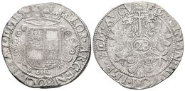 HOLANDA. Fernando III. 28 Stuivers. (1637-1657). Emden. Davenport 508. Ar. 19,85g. MBC. - Andere & Zonder Classificatie