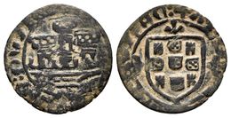 PORTUGAL. D. Alfonso V. Ceitil. (1433-1438) Sin Marca De Ceca. Escudo Moderno. Gomes 11.11. Ae. 1,34g. MBC-/MBC. Muy Rar - Other & Unclassified