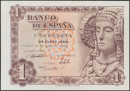 1 Peseta. 19 De Junio De 1948. Sin Serie. (Edifil 457). SC. - Other & Unclassified