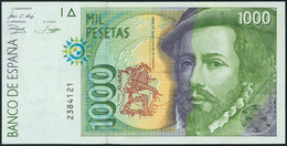 1000 Pesetas. 12 De Octubre De 1992. Sin Serie. (Edifil 483). SC. - Other & Unclassified