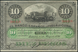 10 Pesos De Cuba. 15 De Mayo De 1896. (Edifil 2017: 73). BC. - Other & Unclassified