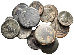 IMPERIO ROMANO. Lote Compuesto Por 14 Bronces Del Imperio Romano Y República Romana. Contiene 3 Ases Republicanos Tipo J - Otros & Sin Clasificación