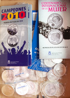 ESPAÑA. Lote Compuesto Por 38 Monedas De Plata De 12, 20 Y 30 Euros, Todas Conmemorativas Del 2002, 2004, 2007, 2010, 20 - Sonstige & Ohne Zuordnung