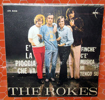 ROKES E' LA PIOGGIA CHE VA COVER NO VINYL 45 GIRI - 7" - Accessoires, Pochettes & Cartons