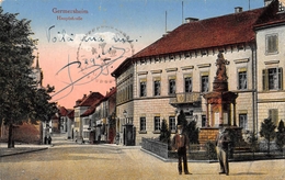 Germersheim Envoyée à Degueurce Vuillecin Oblitération Doubs Jumelage Tournus - Germersheim