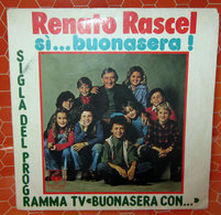 RENATO RASCEL SI..BUONASERA COVER NO VINYL 45 GIRI - 7" - Accessories & Sleeves