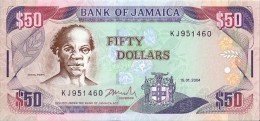 JAMAIQUE - 50 Dollars 2004 - UNC - Jamaica