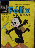 FÉLIX Le Chat Poche - N° 74 - ( 1974 ) . - Félix De Kat