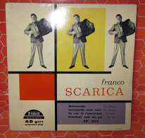 FRANCO SCARICA  COVER NO VINYL 45 GIRI - 7" - Accessories & Sleeves