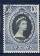 Sarawak 1953 QEII Coronation FU - Sarawak (...-1963)