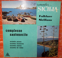 COMPLESSO SANTONOCITO SICILIA COVER NO VINYL 45 GIRI - 7" - Zubehör & Versandtaschen