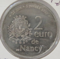 NANCY - EU0020.1 - 2 EURO DES VILLES - Réf: T334 - 1997 - Euros Des Villes