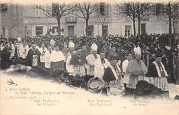 58-NEVERS- LES FUNERAILLES DE Mgr LELONG EVÊQUE DE NEVERS 19 NOVEMBRE 1903 - Nevers