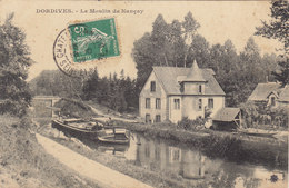 °°°  45 DORDIVES   ..   MOULIN DE NACAY PENICHE CANAL      °°°     REF SEPT. 18  /  BO. 45 - Dordives