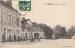 °°°  45 DORDIVES /   RUE MANGINE CAFE DU LOIRET         °°°     REF SEPT. 18  /  BO. 45 - Dordives