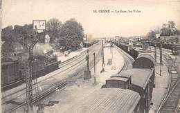 58-COSNE-SUR-LOIRE-  LA GARE LES VOIES - Cosne Cours Sur Loire