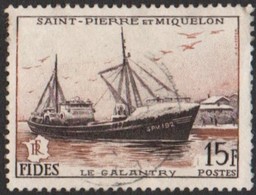 St Pierre Et Miquelon  N° 352  (o)- 1956 - 1956 F.I.D.E.S.