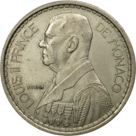 Monnaie, Monaco, Louis II, 20 Francs, Vingt, 1947, Poissy, TTB, Copper-nickel - 1922-1949 Louis II