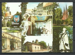 Deutschland Ansichtskarte NEURUPPIN Gesendet 1996, Mit Briefmarke - Neuruppin