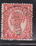 QUEENSLAND Scott # 131 Used - Queen Victoria - Oblitérés