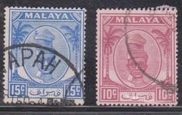 PERAK Scott # 111-2 Used - - Perak