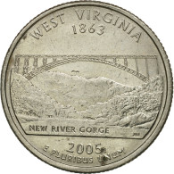 Monnaie, États-Unis, Quarter, 2005, U.S. Mint, Philadelphie, TTB, Copper-Nickel - 1999-2009: State Quarters