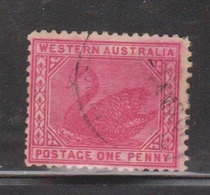WESTERN AUSTRALIA Scott # 90 Used - Swan - Used Stamps