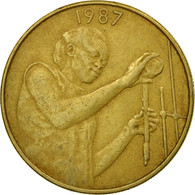 Monnaie, West African States, 25 Francs, 1987, Paris, TTB, Aluminum-Bronze, KM:9 - Côte-d'Ivoire