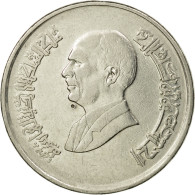 Monnaie, Jordan, Hussein, 10 Piastres, 1996, TTB, Nickel Plated Steel, KM:55 - Jordanie