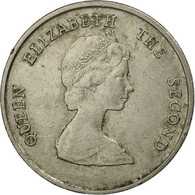 Monnaie, Etats Des Caraibes Orientales, Elizabeth II, 25 Cents, 1981, TB+ - East Caribbean States