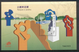 Macau 2001 Parks & Gardens MS MUH - Andere & Zonder Classificatie