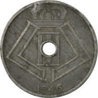 Monnaie, Belgique, 25 Centimes, 1946, TB, Zinc, KM:132 - 10 Cent & 25 Cent