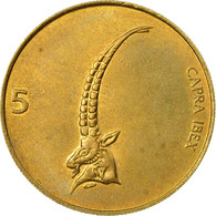 Monnaie, Slovénie, 5 Tolarjev, 1998, TTB+, Nickel-brass, KM:6 - Slovenië