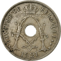 Monnaie, Belgique, 25 Centimes, 1921, TB+, Copper-nickel, KM:68.2 - 25 Cent