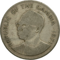 Monnaie, GAMBIA, THE, 50 Bututs, 1971, TB+, Copper-nickel, KM:12 - Gambie