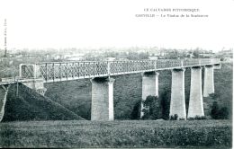 N°1785 A -cpa Carville -le Viaduc De La Souleuvre-ligne Vire Caen- - Ouvrages D'Art