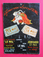 Carton Publicité Le NIL à Pendre Joseph Bardou & Fils éléphant Par Cappiello Papier à Cigarettes PM Catalan - Advertising Items