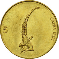 Monnaie, Slovénie, 5 Tolarjev, 2000, TTB, Nickel-brass, KM:6 - Slovénie