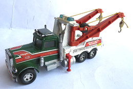 CAMION Automobile MATCHBOX SUPER KINGS PETERBILT TRUCK DEPANEUSE 1978 - Matchbox