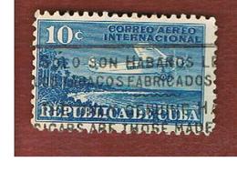 CUBA -SG  378  -  1931    AIRPLANES: FOKKER TRIMOTOR - USED - Usati